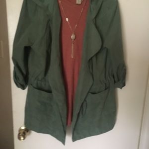 Women’s light weight jacket.